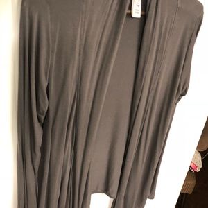 Yala Soft Grey Lightweight Cardigan